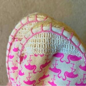 Flamingo pink flats handcrafted shoes